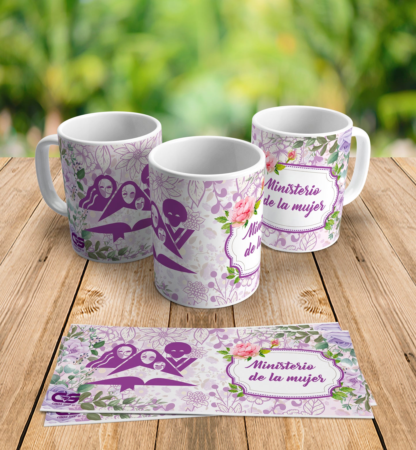 Diseño para Taza Ministerio de la Mujer-PTMM001