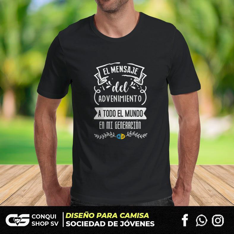 Diseño para Hoddie Sociedad de Jóvenes Adventista DHJAD001