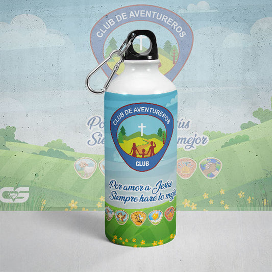 Diseño Botella deportiva Aventureros PBDAV001