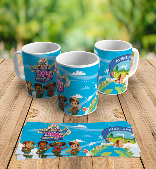 Diseño Taza Dia Mundial  Aventureros DTDMAV251