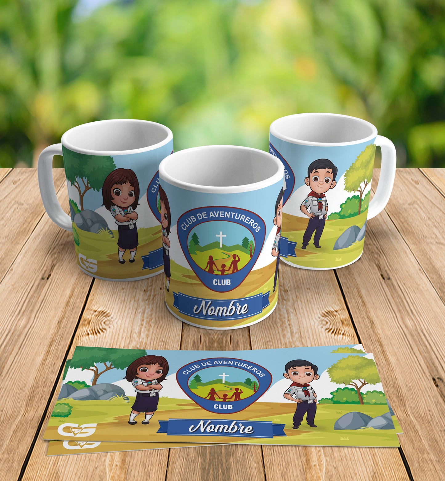 Diseño de Taza Aventureros-PTAV003