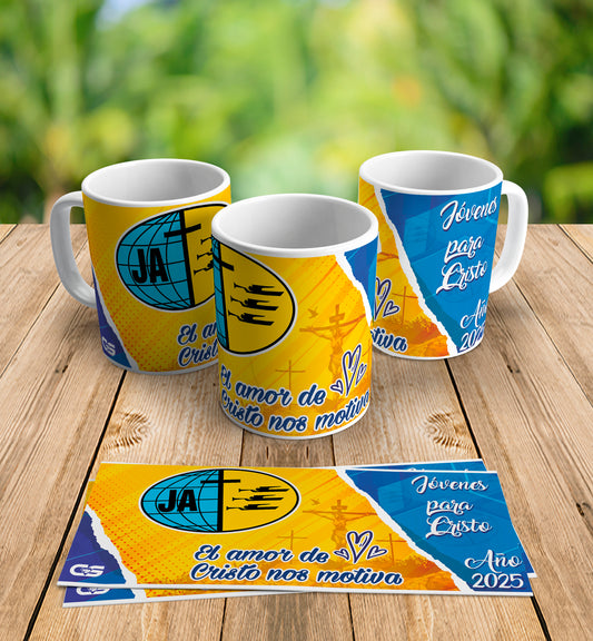 Diseño para tazas Jóvenes Adventistas-PTJA001